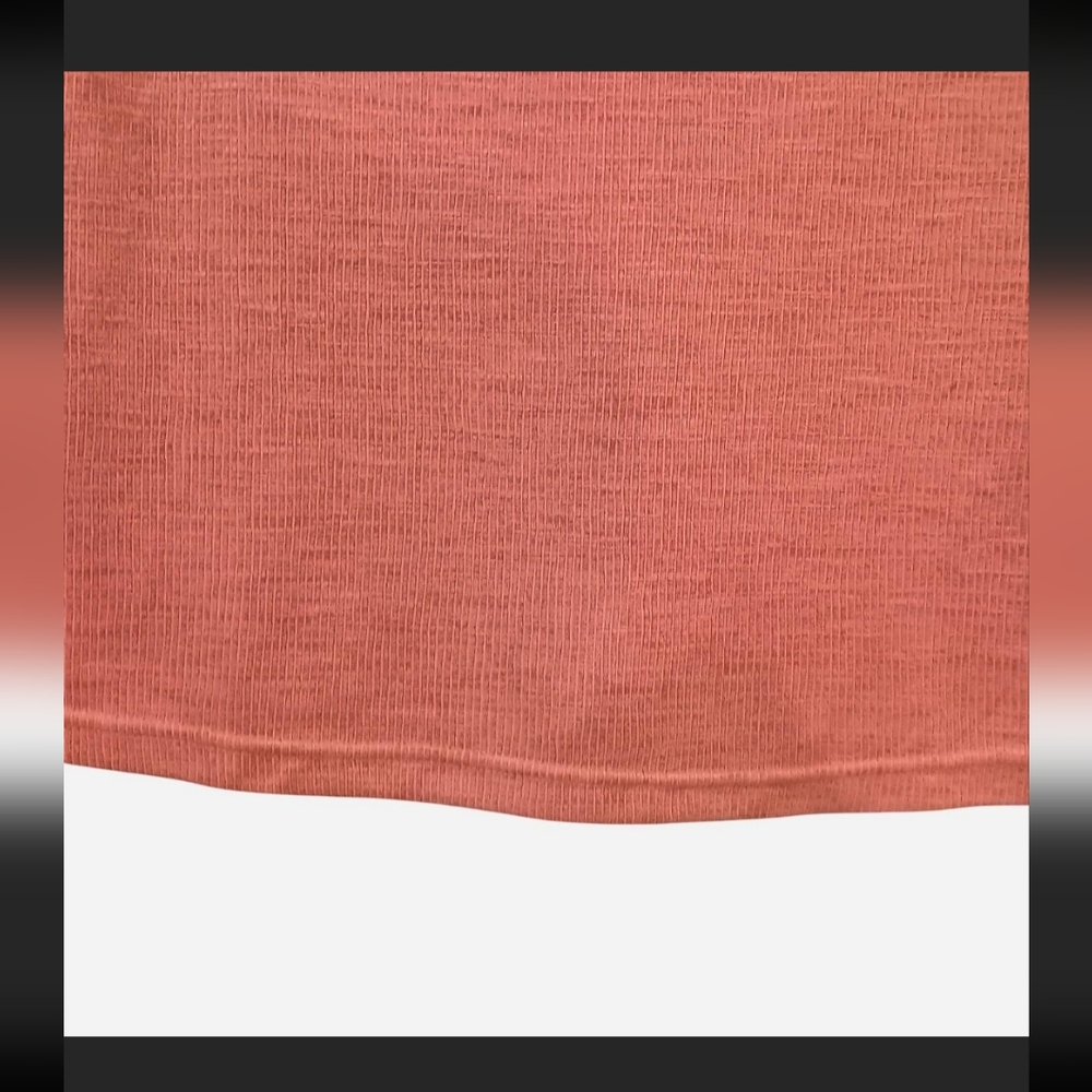 Bohemian Rust Ribbed Maxi Skirt - Picture 4 of 9